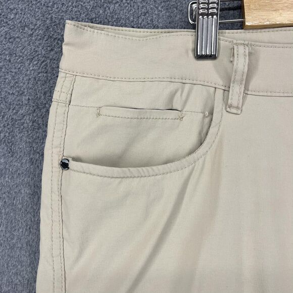 Kenneth Cole New York Pants Mens 36x30 Khaki Stretch 5-Pocket Casual Travel - Picture 4 of 16